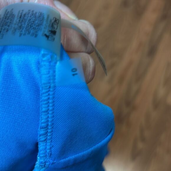 Bleu Rod Beattie One Piece Swimsuit, blue white, 10 - Picture 9 of 10